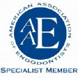 American Association of Endodontists logo - Chad K. Molen, Endodontist, Root Canal Specialist a member