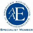 Chad K. Molen, DDS, Draper, Utah Root Canal Specialist, member of American Association of Endodontists logo
